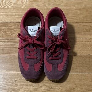 Rag & Bone Pink/Burgundy Sneakers